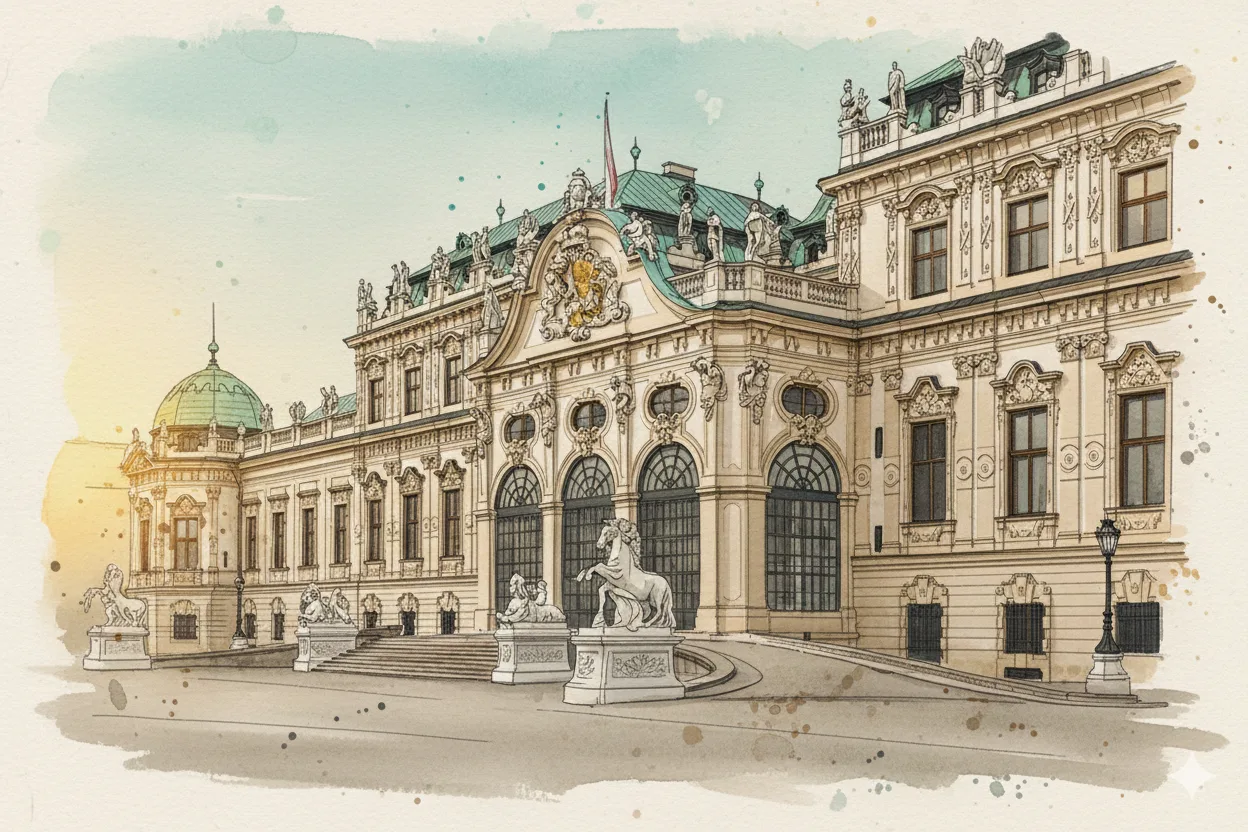 Historische Fassadensanierung in Wien