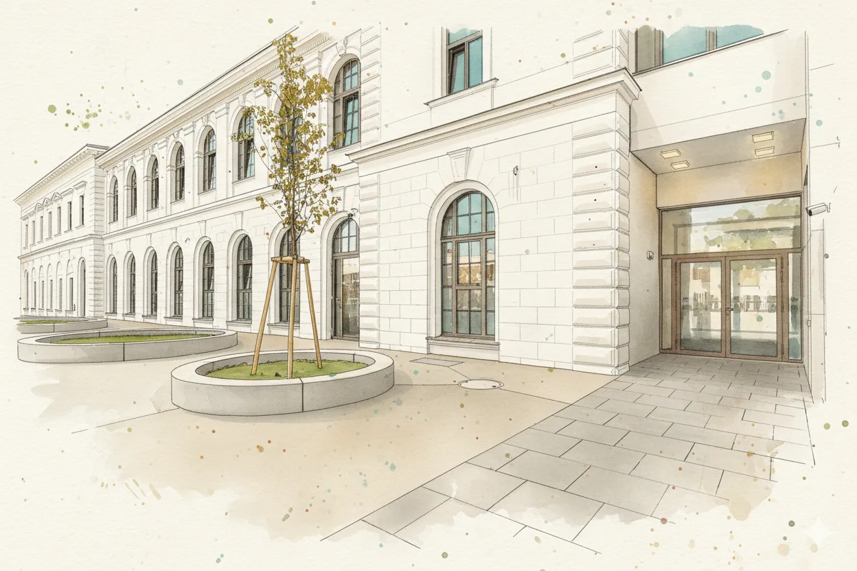 Historische Fassadensanierung in Wien