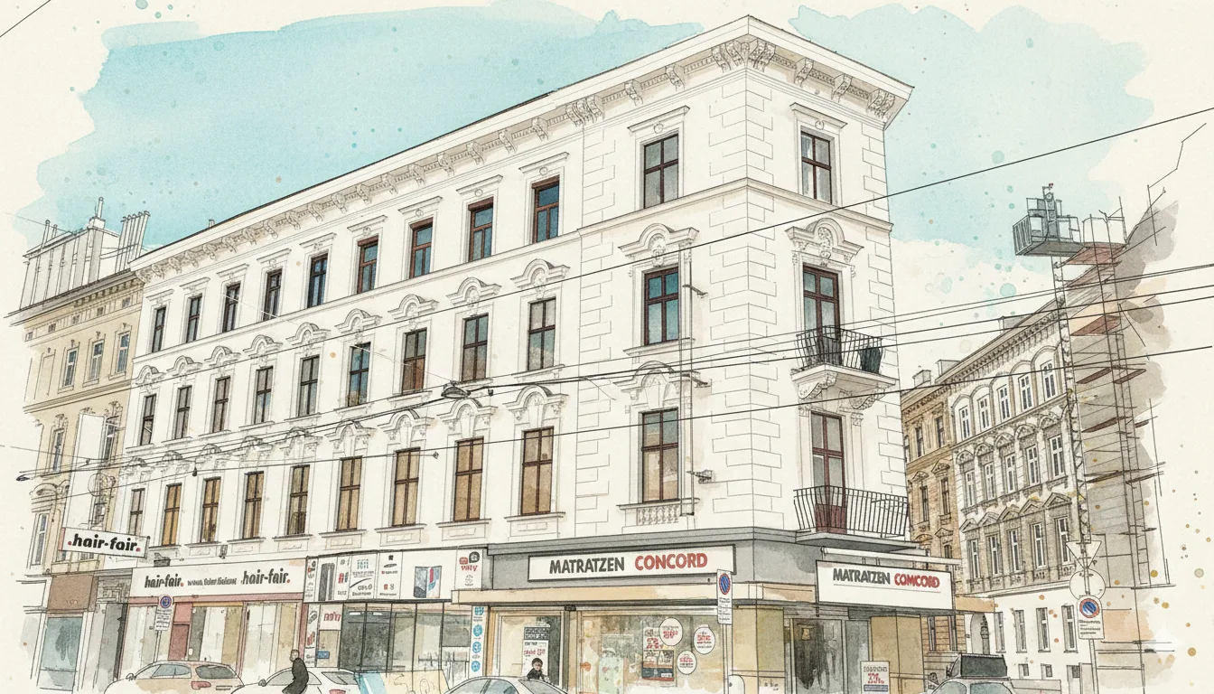 Historische Fassadensanierung in Wien