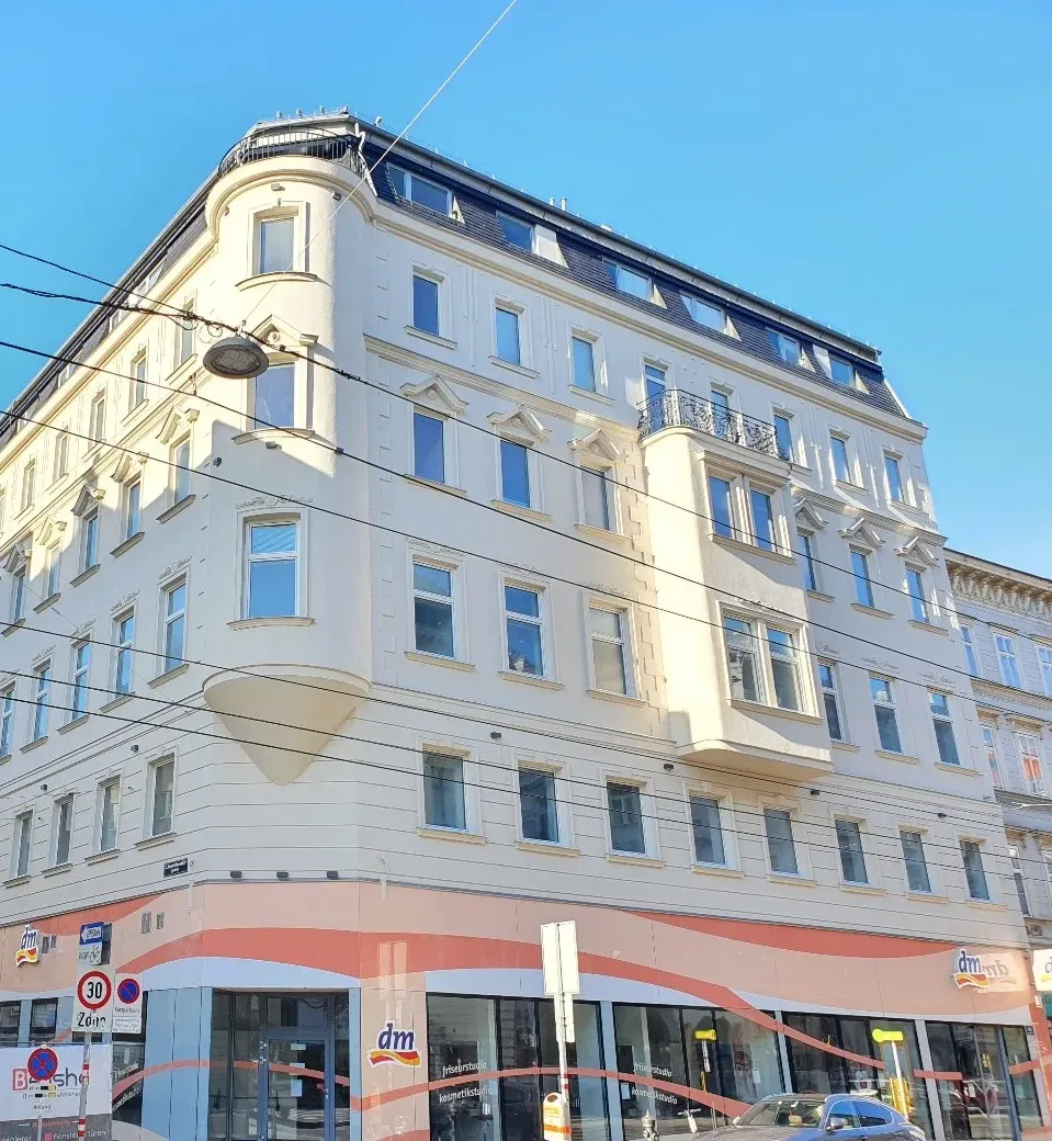 Hotel Tabor Wien nach der Fassadensanierung