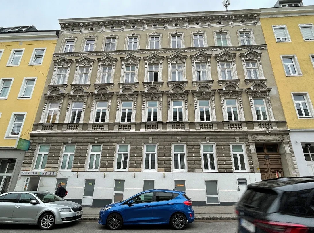 Herbststraße Wien vor der Sanierung